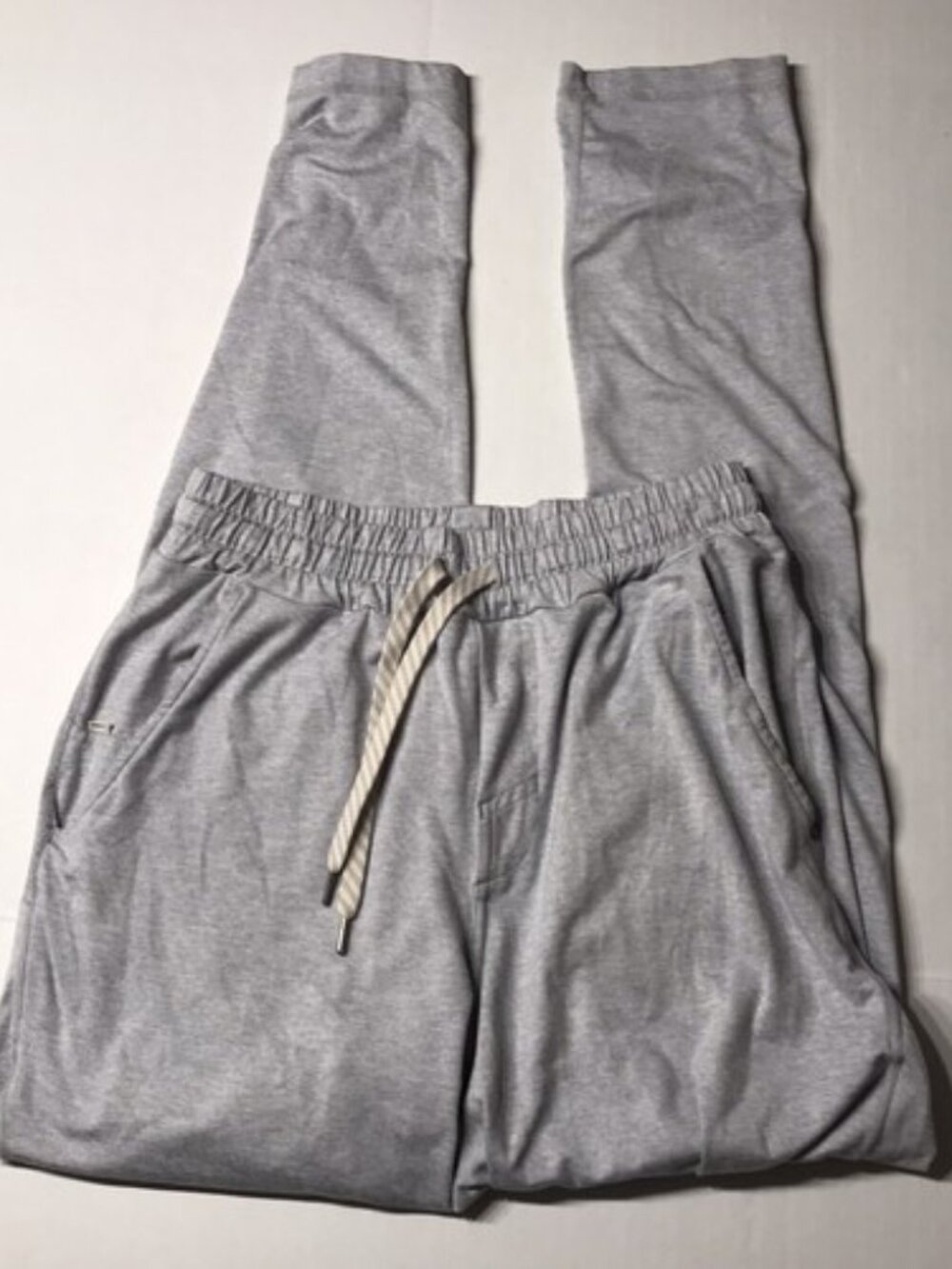 Vuori Ponto Performance Pants Mens Small Light Heather Gray DreamKnit